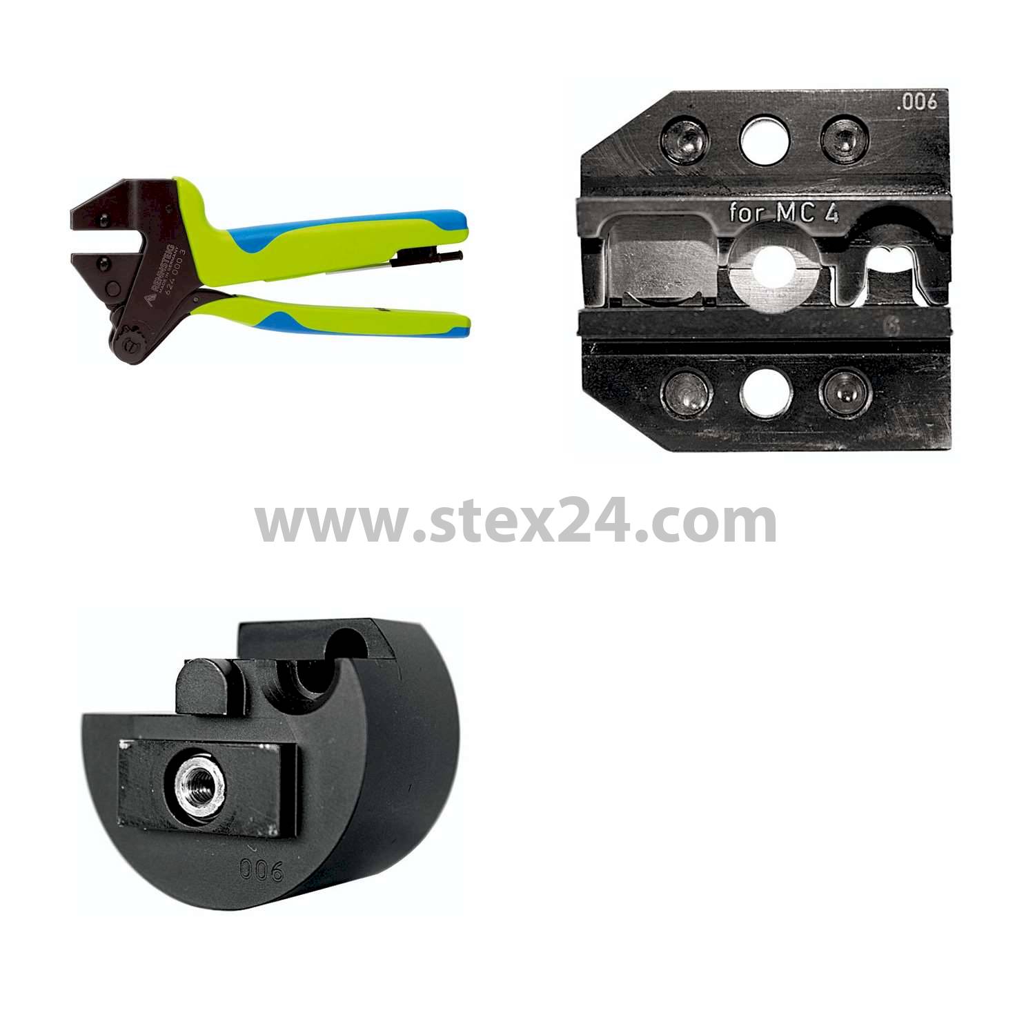 624 006 3 0 K2 Rennsteig Werkzeuge GmbH Crimpzange PEW12 für Multi-Contact MC4 Steckverbinder inkl. Crimpeinsätze-Solar und Kontaktaufnahme