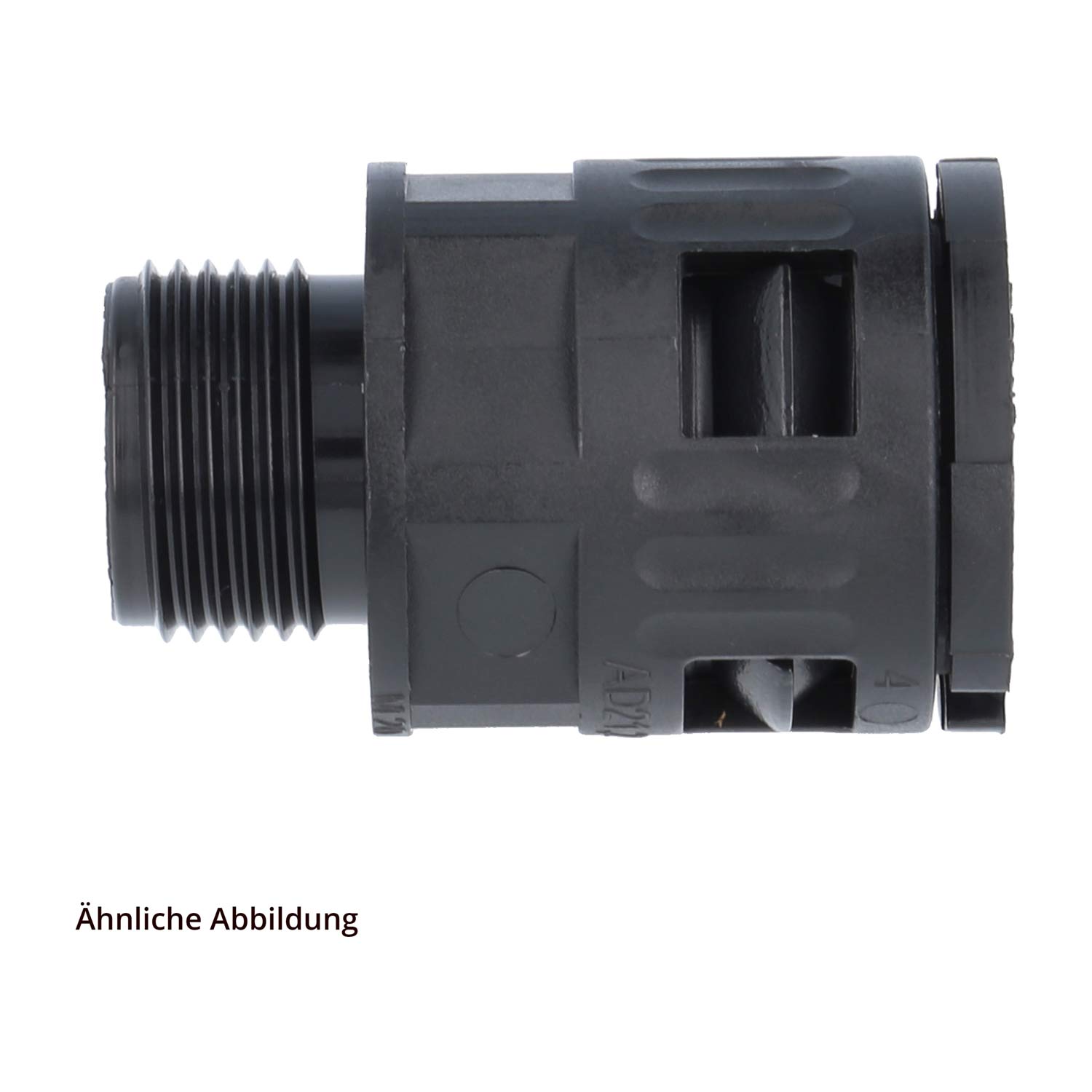 15020027209 Flexa RQG-P Raccord rapide droit Filetage PG13,5x1.41 pour Diamètre extérieur de tuyau 21,2 mm à haute étanchéité avec filetage mâle