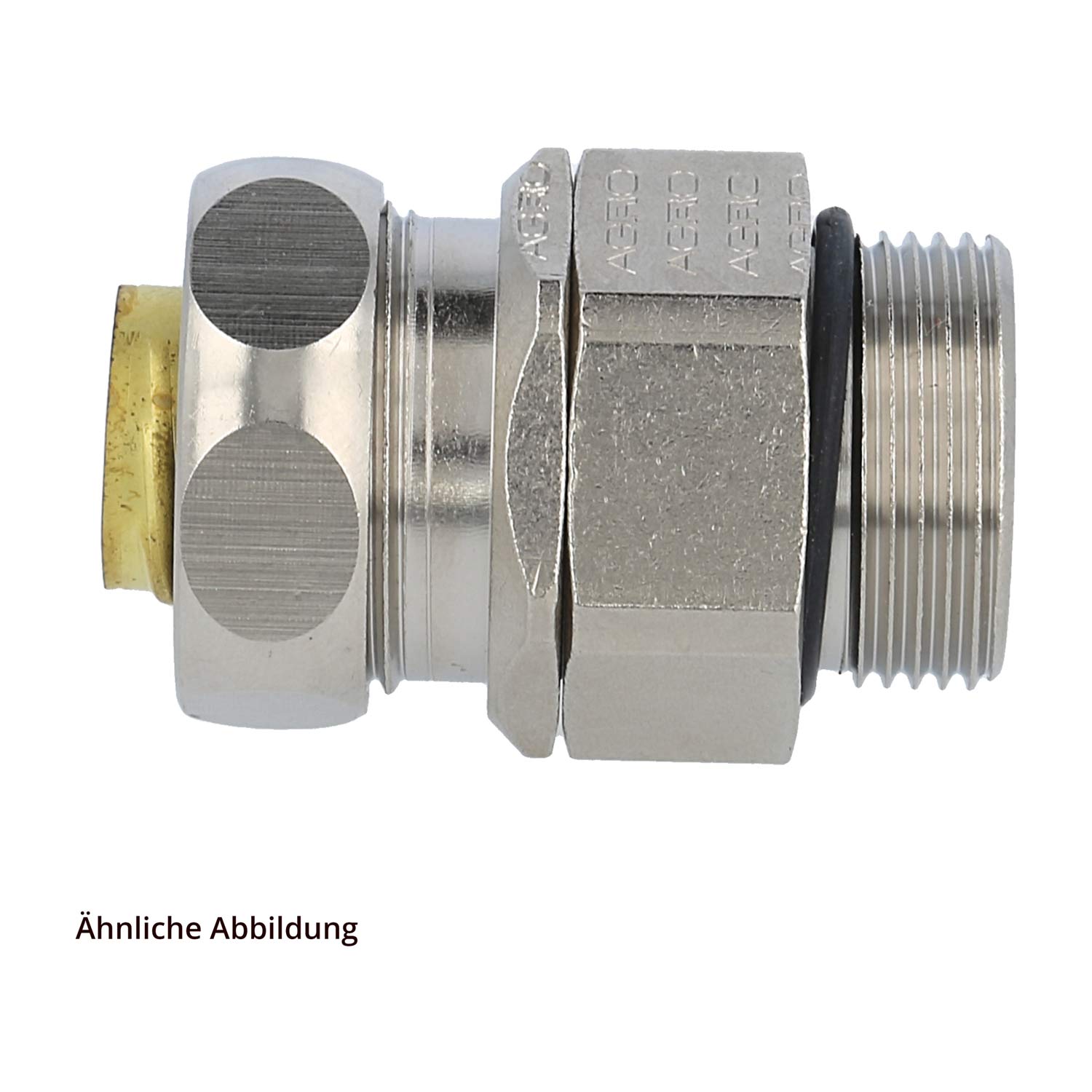 15013328012 Flexa USDR-M Metallverschraubung gerade Gewinde M12x1,5 für ...