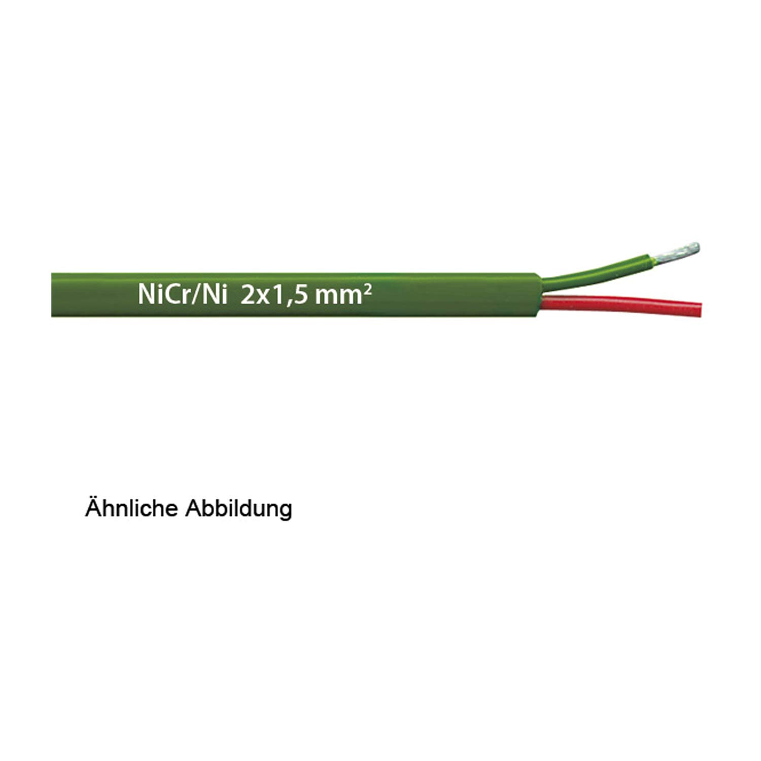0152010 LAPP-Kabel NiCr/Ni (TYP KCA) 2X1,5mm² Ausgleichsleitung Y-Y AD  7,1mm