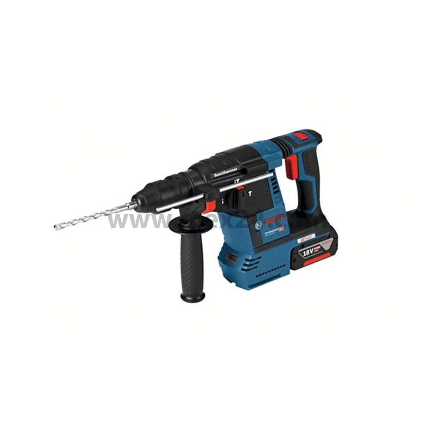BOSCH Bosch cordless hammer drill, GBH 18V-26 F incl. without battery Battery voltage 18V Storage method System case