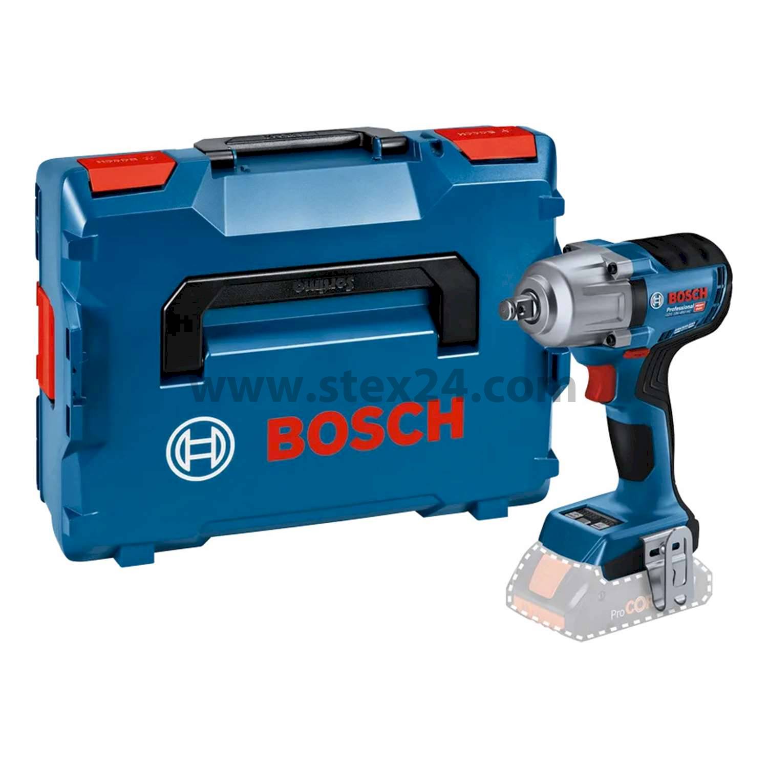 BOSCH Bosch battery impact wrench, GDS 18V-450 HC incl. without battery Battery voltage 18V No-load speed 1000 / 1500 / 2300 rpm
