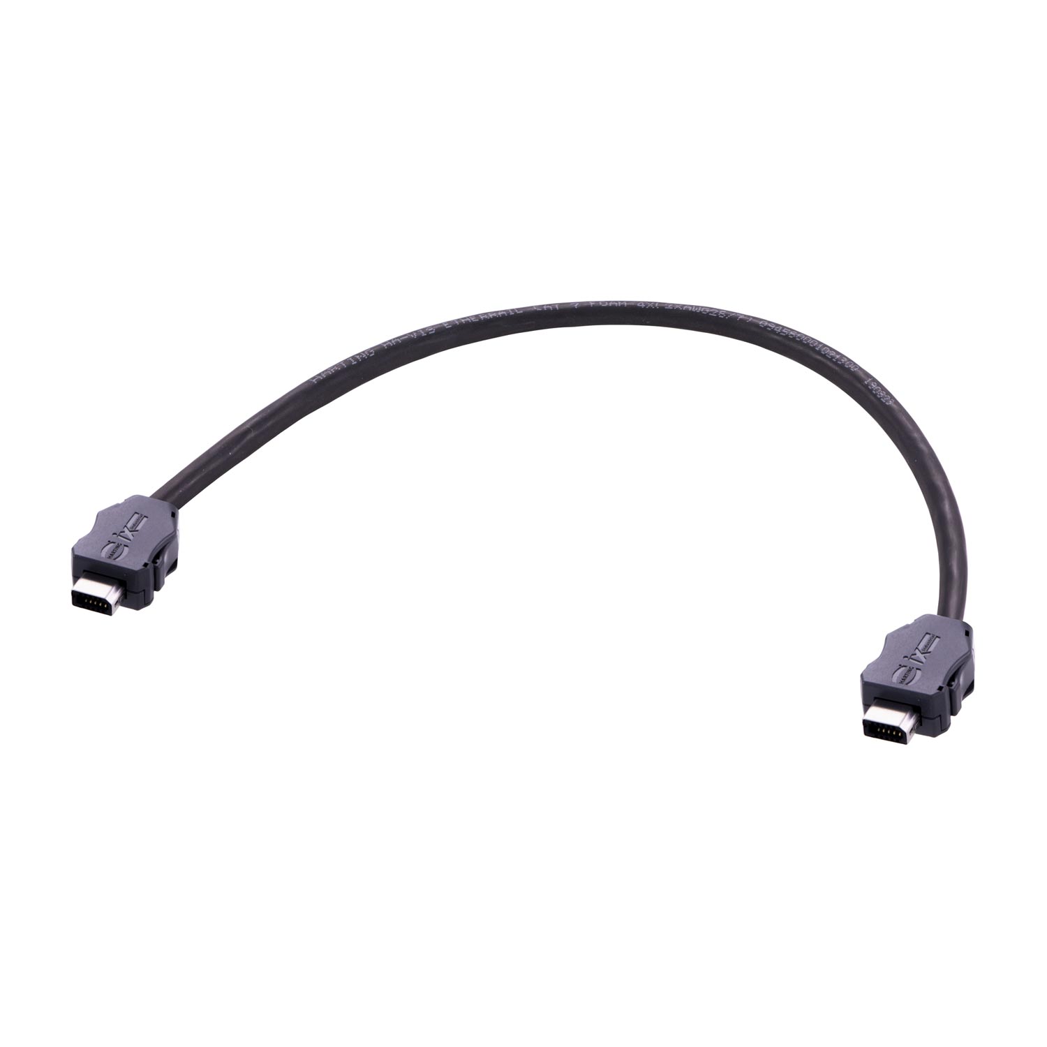 33480101819150 HARTING ix Industrial Type-A, câblage EtherRail Cat. 6A avec câblage 1/1 10/10-à pôles droit, 4x2xAWG26/7 Forme de construction Page 1 ix Industrial type A IP20