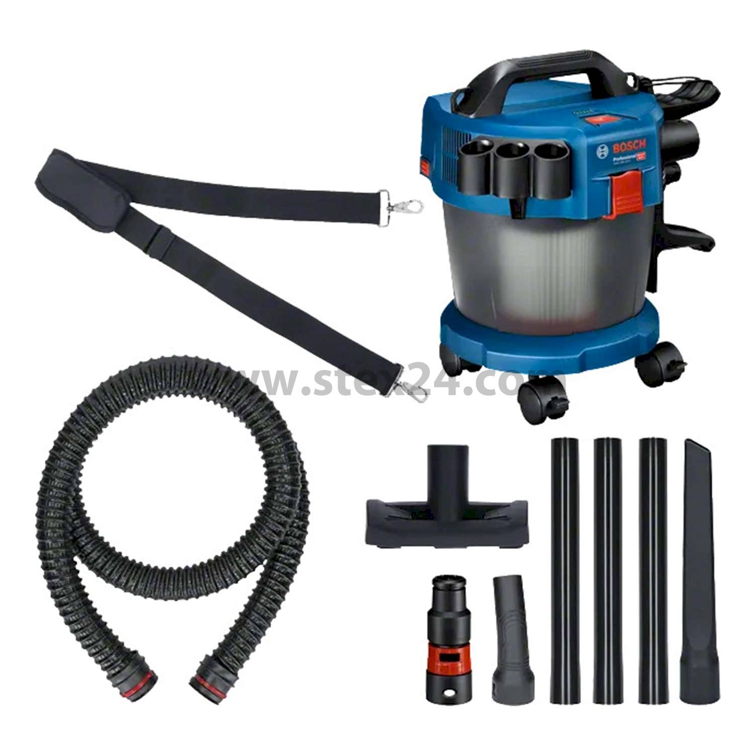 BOSCH Bosch battery wet and dry vacuum cleaner dust class L, GAS 18V-10 L Airflow 34 l/s incl. without battery Battery voltage 18V Hose length 1.6 metres