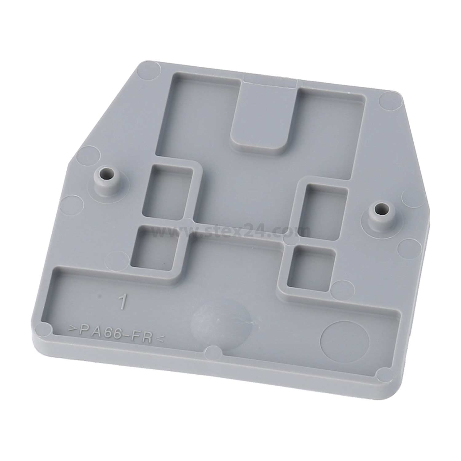 3248033 PHOENIX CONTACT End cover D-MUT 2.5/4 Colour grey, Material Polyamide (PA) suitable for Mini through terminal MUT 2.5, MUT 4