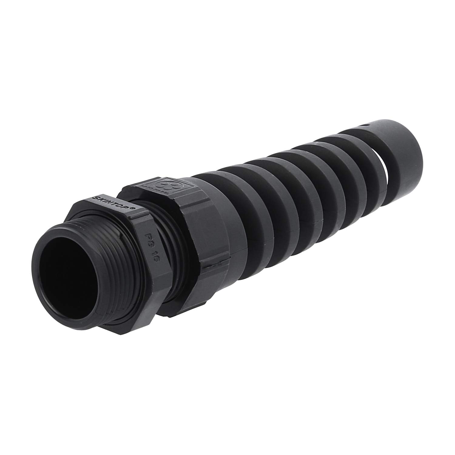 53015840 LAPP-SKINTOP Presse-étoupe avec protection contre la flexion PG16x1.41 SBS-PG16 Polyamide (PA) Longueur de filetage 10,0 mm