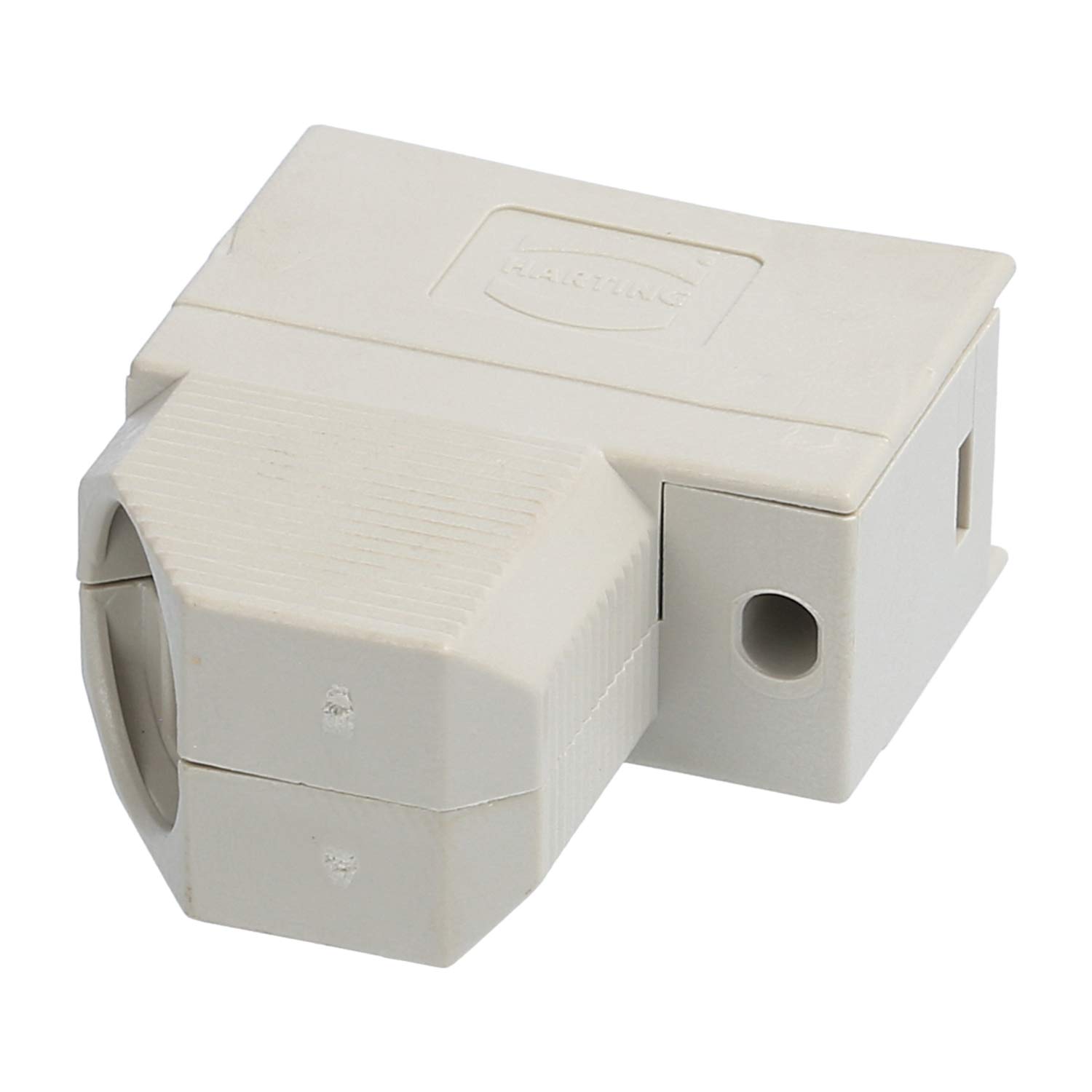 09670090573 Harting D-Sub Plastic housing with shielding plate suitable for D-Sub insert 9-pin, 15-pin (HD) sideways