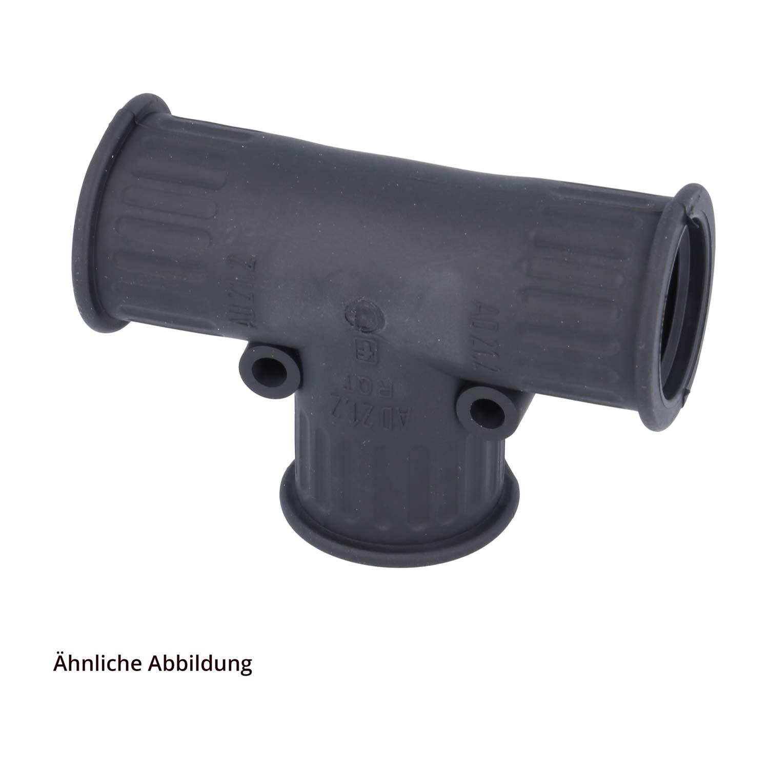 15020067201 Flexa RQT Quick release fitting T-distributor TPE for Tube outer diameter 1x21.2mm + 2x21.2mm Corrugated T-distributor